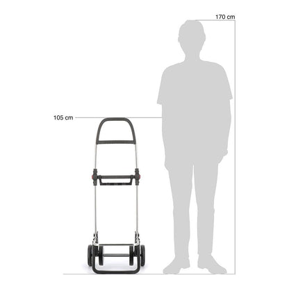 Carro de la compra i-max mf 4 ruedas plegable burdeos