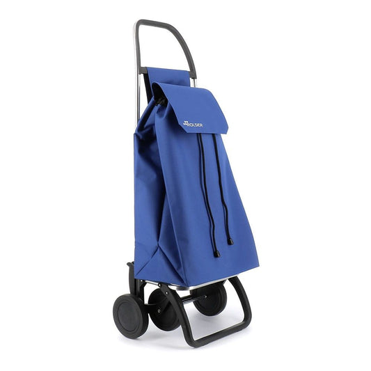 Carro de la compra saquet ln 4 ruedas azul
