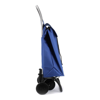 Carro de la compra saquet ln 4 ruedas azul