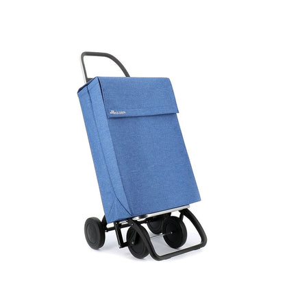 Carro de la compra jean tweed 4 azul