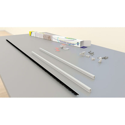 Kit para limpieza de persianas en ventanas con marco embutido en el muro exterior