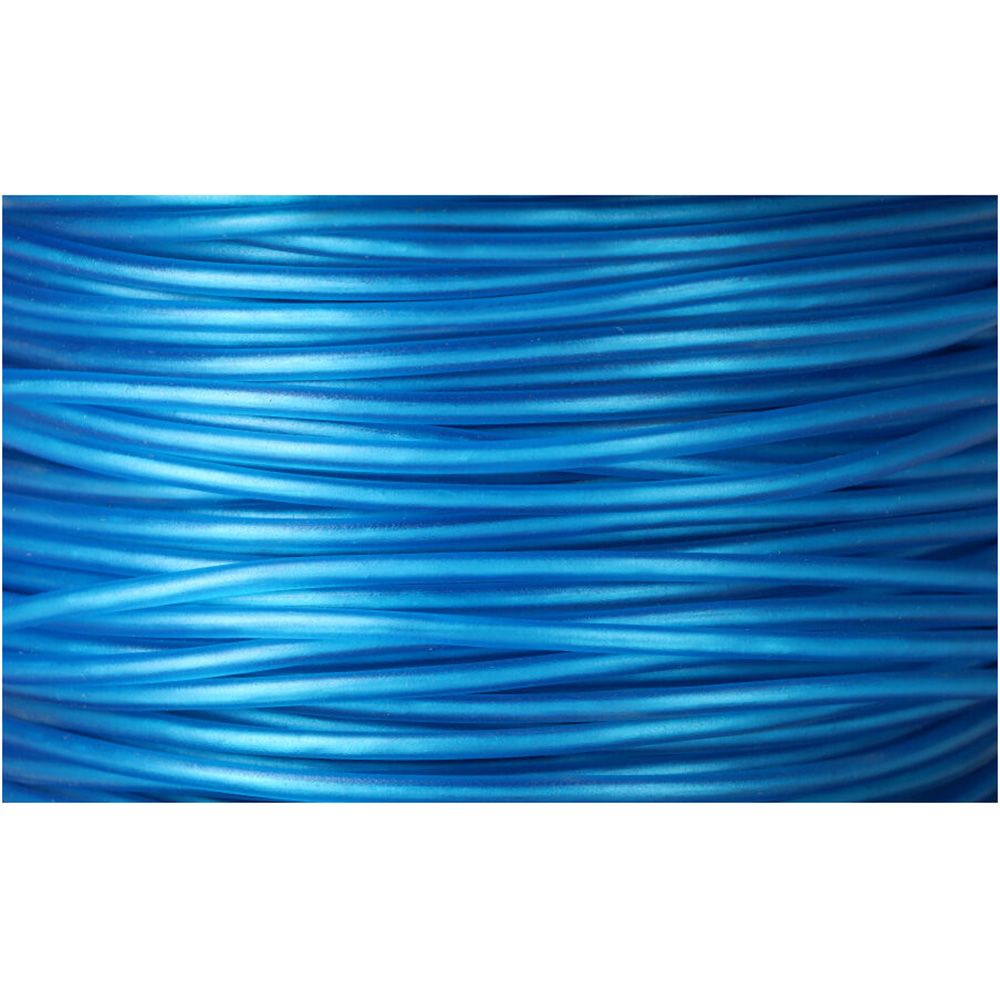 Cordón multifilamento revestido pvc azul, calibre 5 mm x 100 m