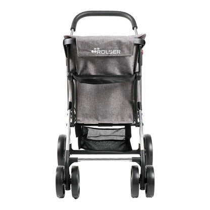 Carro de la compra basket mf 4b gris