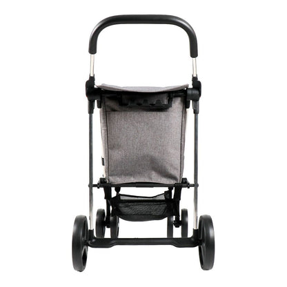 Carro de la compra basket mf 4b gris