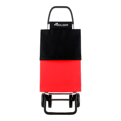 Carro de la compra basic ln 4 rojo - negro