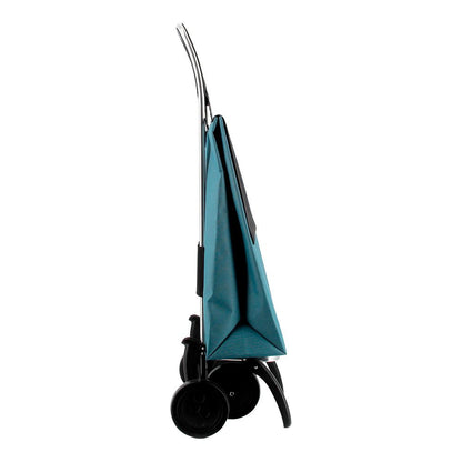 Carro de la compra basic ln 4 azul - negro