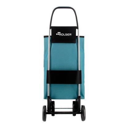 Carro de la compra basic ln 4 azul - negro