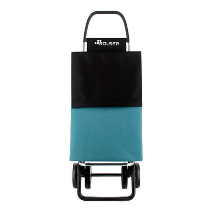 Carro de la compra basic ln 4 azul - negro