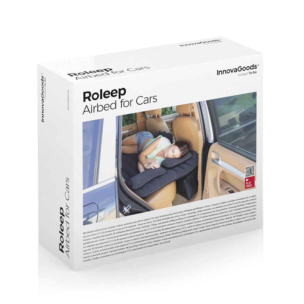 Colchón hinchable para coches roleep v0103712 innovagoods