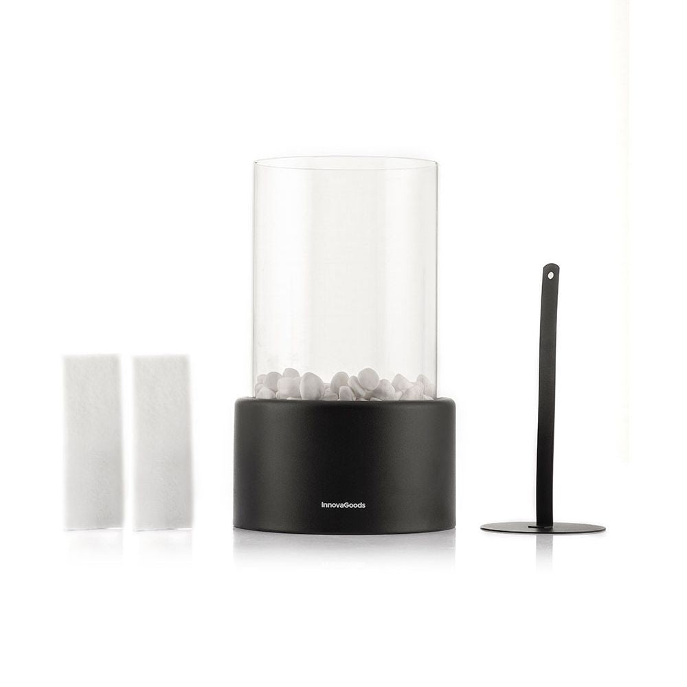 Chimenea de mesa de bioetanol decorativa ø16 x 26,5 cm