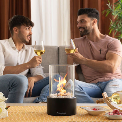 Chimenea de mesa de bioetanol decorativa ø16 x 26,5 cm