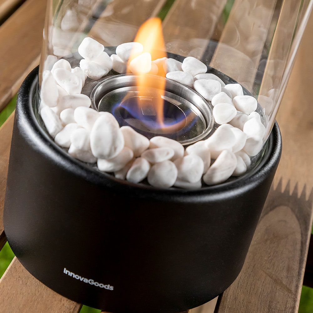 Chimenea de mesa de bioetanol decorativa ø16 x 26,5 cm