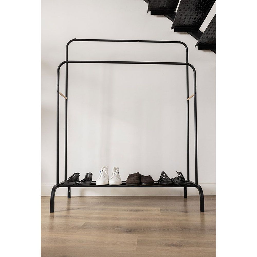 Perchero burro hangy duo negro hasta 30 kg