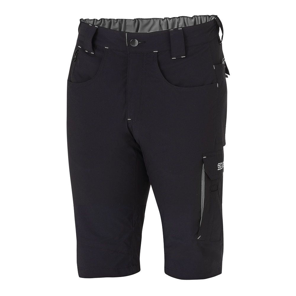 Bermuda técnica negro/gris laredo t2 - m