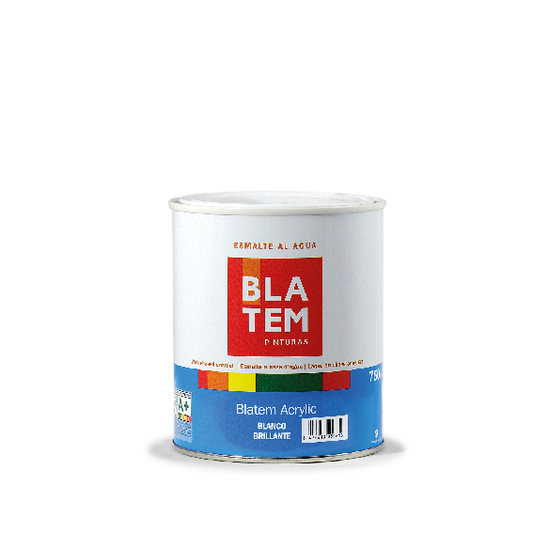 Blatem Acrylique Brillant Blanc Et Couleurs