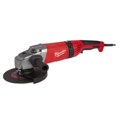 Milwaukee Amoladora angular de 2600W, diámetro del disco 230mm, 6600rpm, AVS, FIXTEC™ AGVM26-230GEX