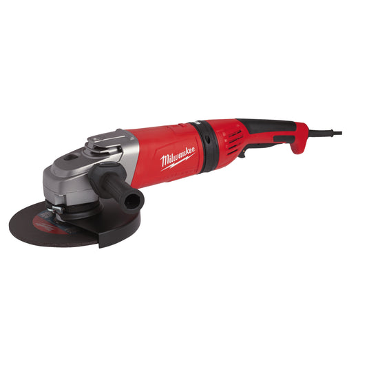 Milwaukee Amoladora angular de 2600W, diámetro del disco 230mm, 6600rpm, AVS, FIXTEC™ AGVM26-230GEX