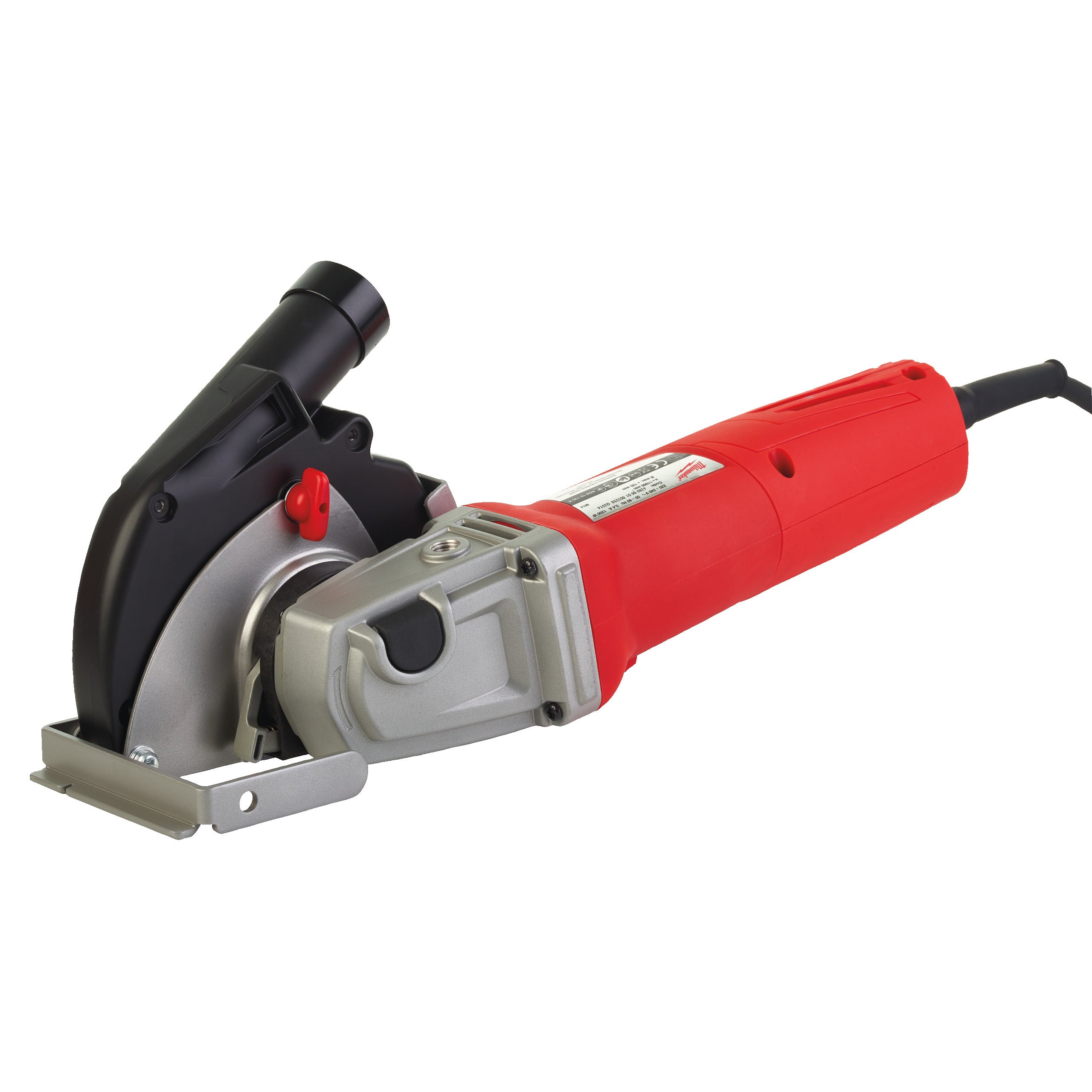 Milwaukee Amoladora angular de 1200W, diámetro del disco 125mm, 11000rpm, AVS, FIXTEC™ AGV12-125XDEC-SET