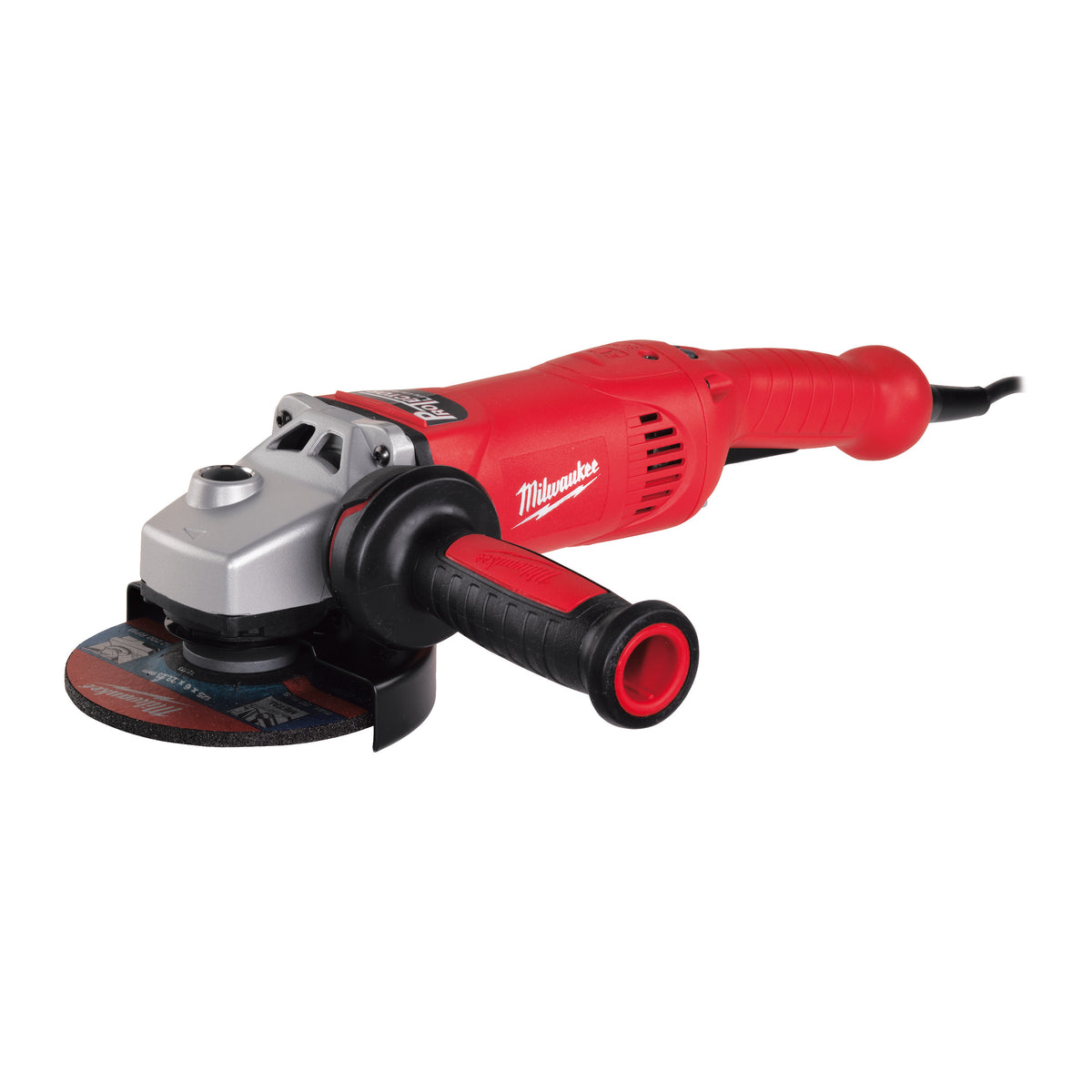 Milwaukee Amoladora angular de 1750W, diámetro del disco 125mm AGV17-125XE