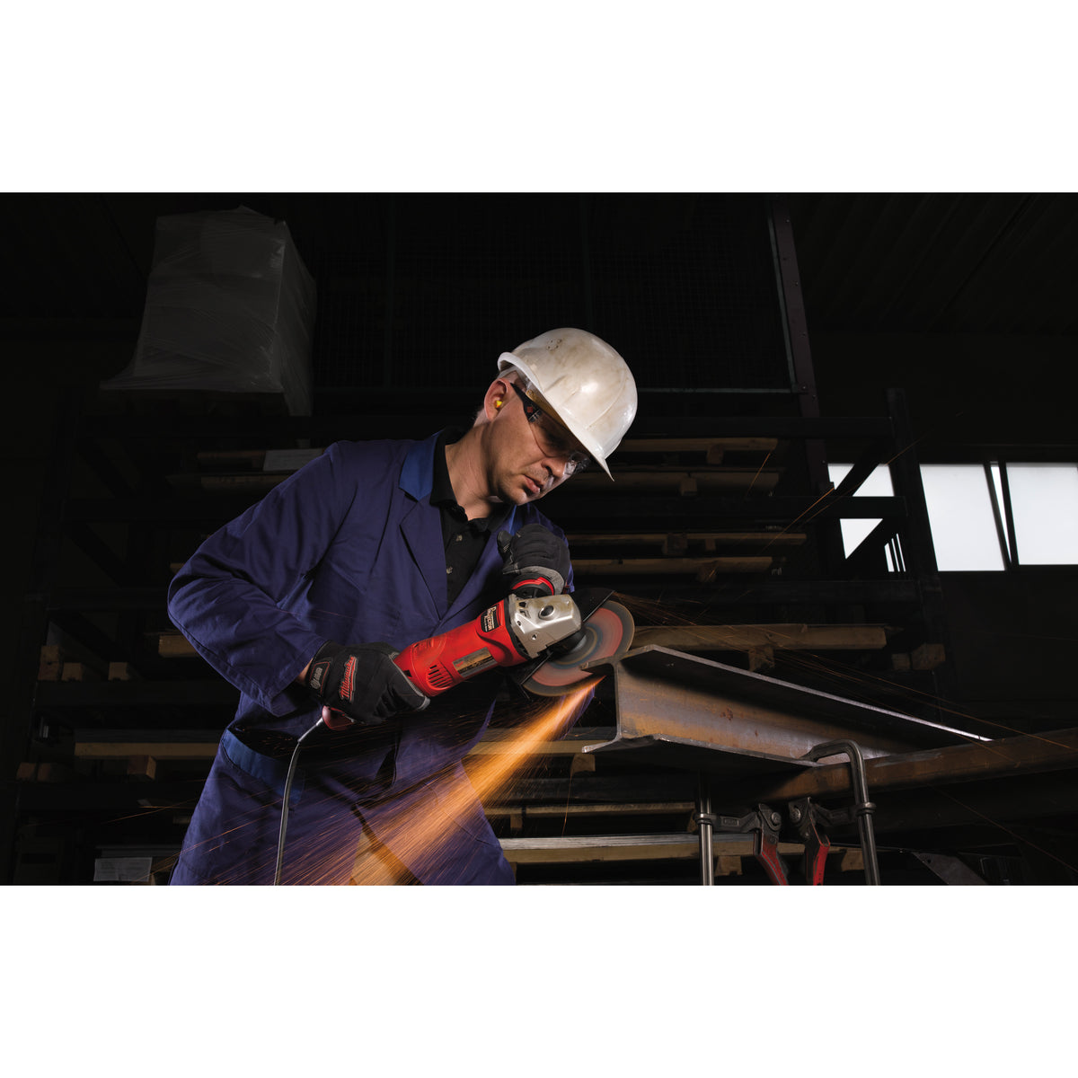 Milwaukee Amoladora angular de 1750W, diámetro del disco 180mm, 7600rpm, AVS, FIXTEC™ AGV17-180XC/DMS — imagen 2