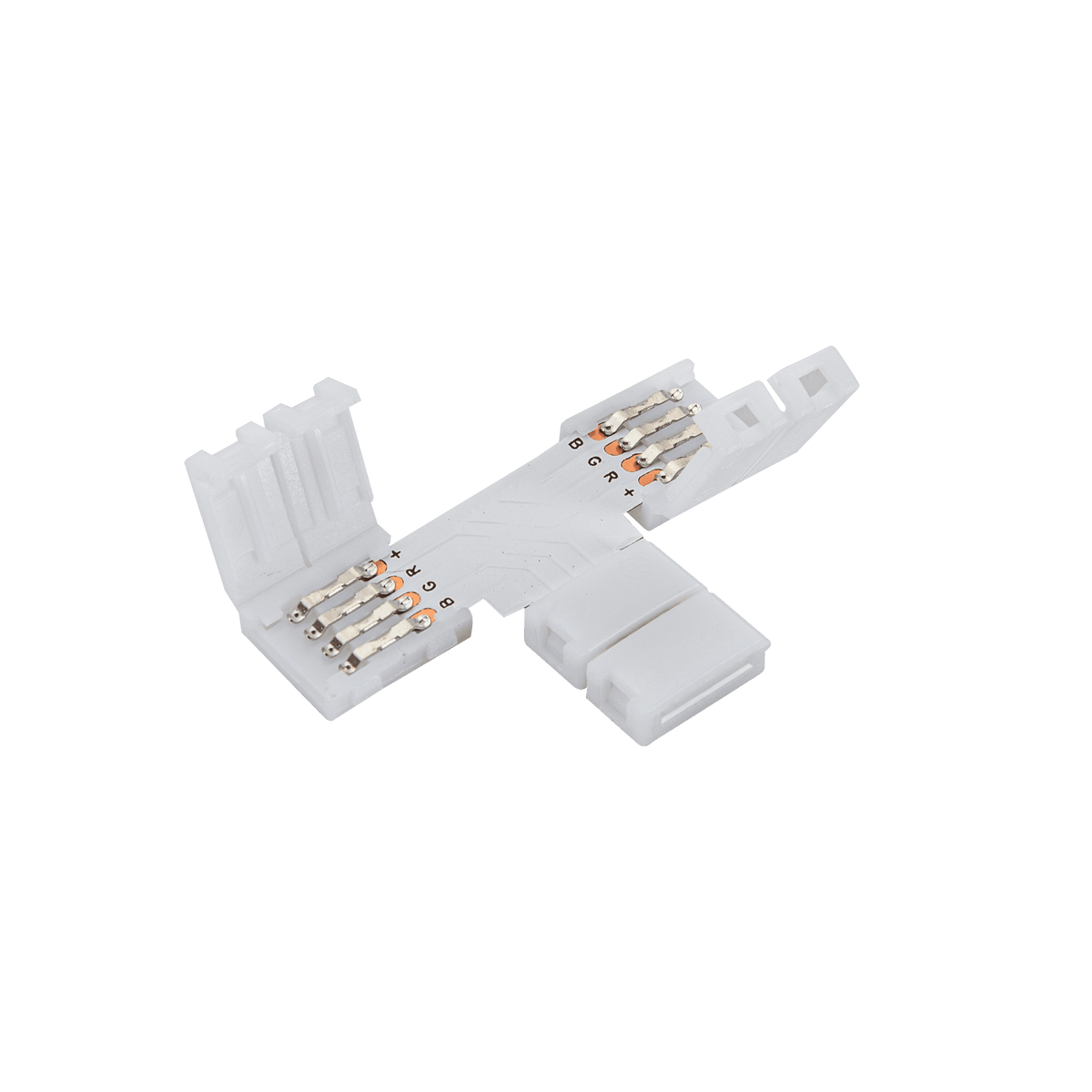 Conector en T para Tira LED RGB 10MM 12V/24V ASLO ASCCTFLRGB10