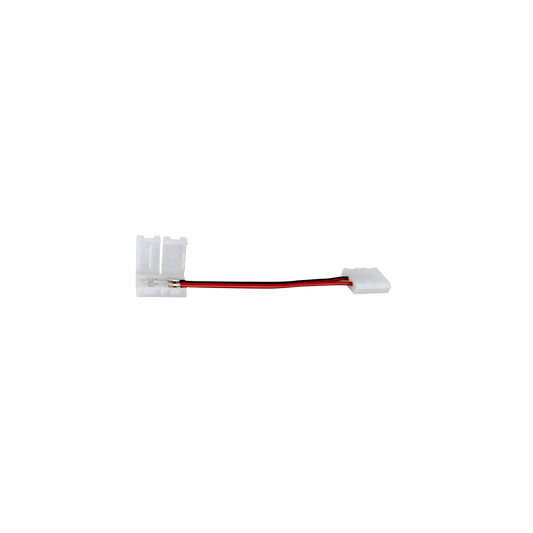 Conector Doble 2 Pines C/Cable para Tira LED 8MM 12V/24V ASLO ASCD2PCFL8