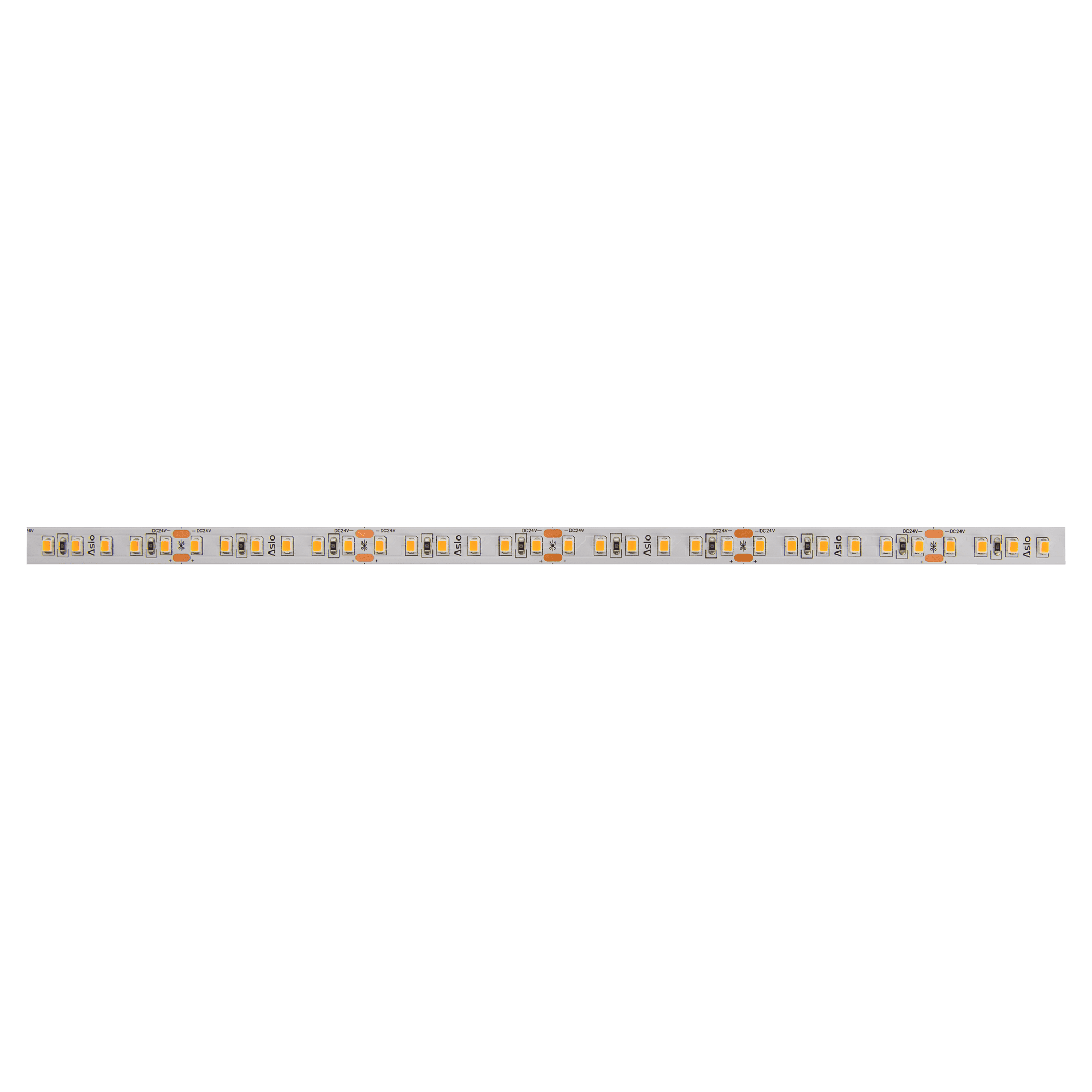 Tira LED 120 SMD 2835 14W/MT 24V IP20 - 5M 2700K ASLO ASFL241627205
