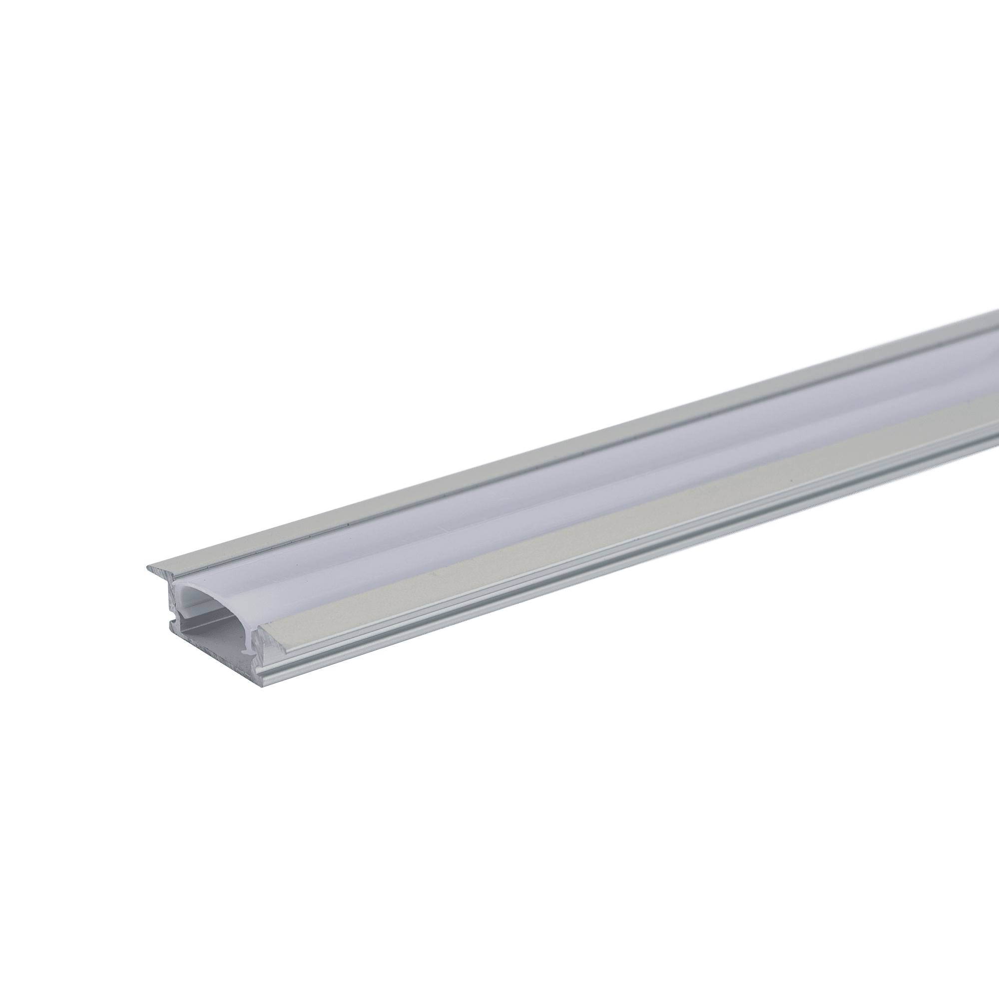 Perfil de Aluminio en u Empotrable 24X7MM (2M) ASLO ASPAE247