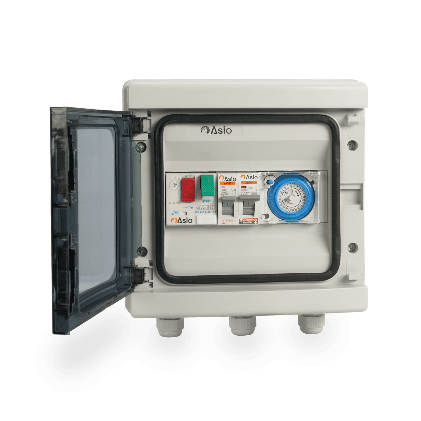 ASLO Cuadro Eléctrico De Piscina 230V 1.6/2.5 A