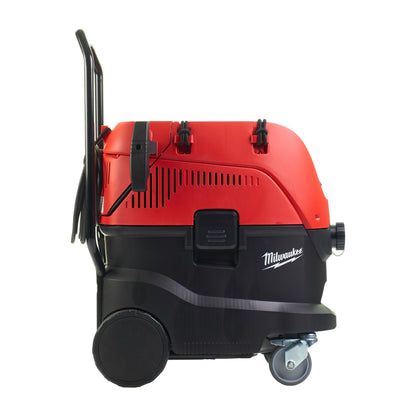 Milwaukee Aspirador de polvo de 42l, clase M, 1.200W, líquidos y sólidos, 250mbar de succión AS42MAC