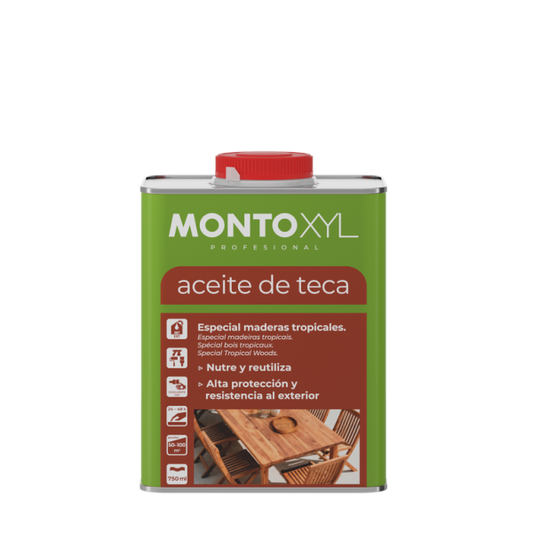 Aceite Teca MONTO | Protección para Carpintería de Interior y Exterior