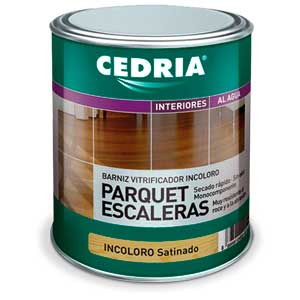 Barniz Parquet Escaleras Cedria