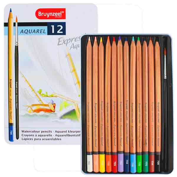 Crayons aquarelle Bruynzeel Expression