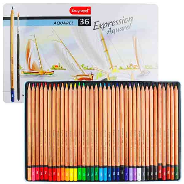 Crayons aquarelle Bruynzeel Expression