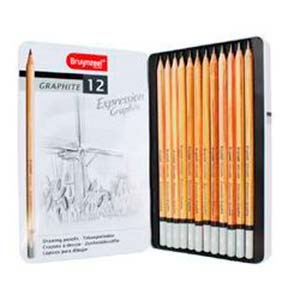 Crayons graphite Bruynzeel Expression