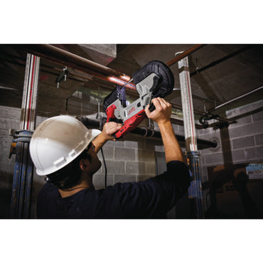 Milwaukee Sierra de banda de 1100W, capacidad de corte 125x125mm, velocidad variable 0-116m/min BS125 — imagen 2