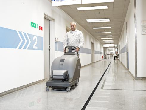 Abrillantadora Nilfisk BU800 COMPLETA 105AH GEL