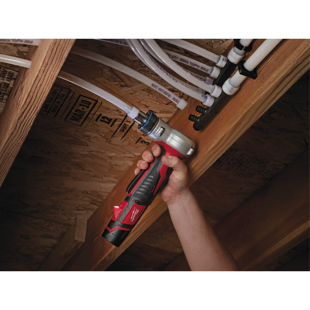 Milwaukee Expandidora de tubo subcompacta M12™ , presión 10bar, capacidad máxima tubo 25x3,5mm C12PXP-I10202C — imagen 2