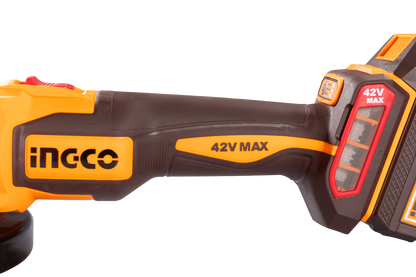 AMOLADORA ANGULAR INGCO 42V 1280W CAGLI4128112E