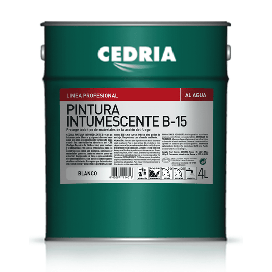 Peinture intumescente Cédria B-15