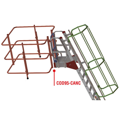 COD95-CANC | Cancela de seguridad para escalera acceso a camiones
