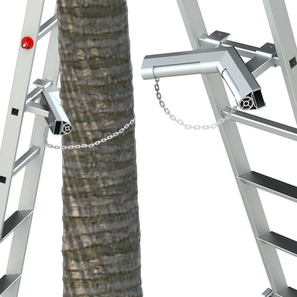 CODP8 | Soporte para árbol/poste con cadena de seguridad