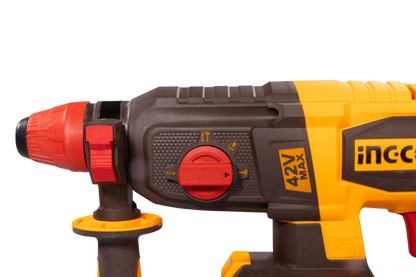 MARTILLO ROTATIVO INGCO INALAMBRICO 42V 26MM CRHLI422682E