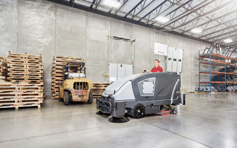 Barredora-fregadora combinada Nilfisk CS7010B W800 X DG FRSG HL LPW BR