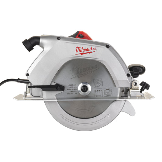 Milwaukee Sierra circular de 2200W, 4500rpm, diámetro del disco 235mm CS85SB
