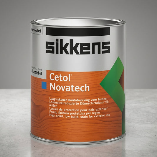 Cetol Novatech | Lasur protector para madera exterior alto sólidos