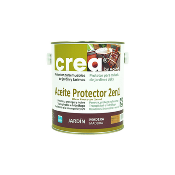 Crea Aceite Protector 2X1 Caña MONTO | Protección para Carpintería de Interior y Exterior