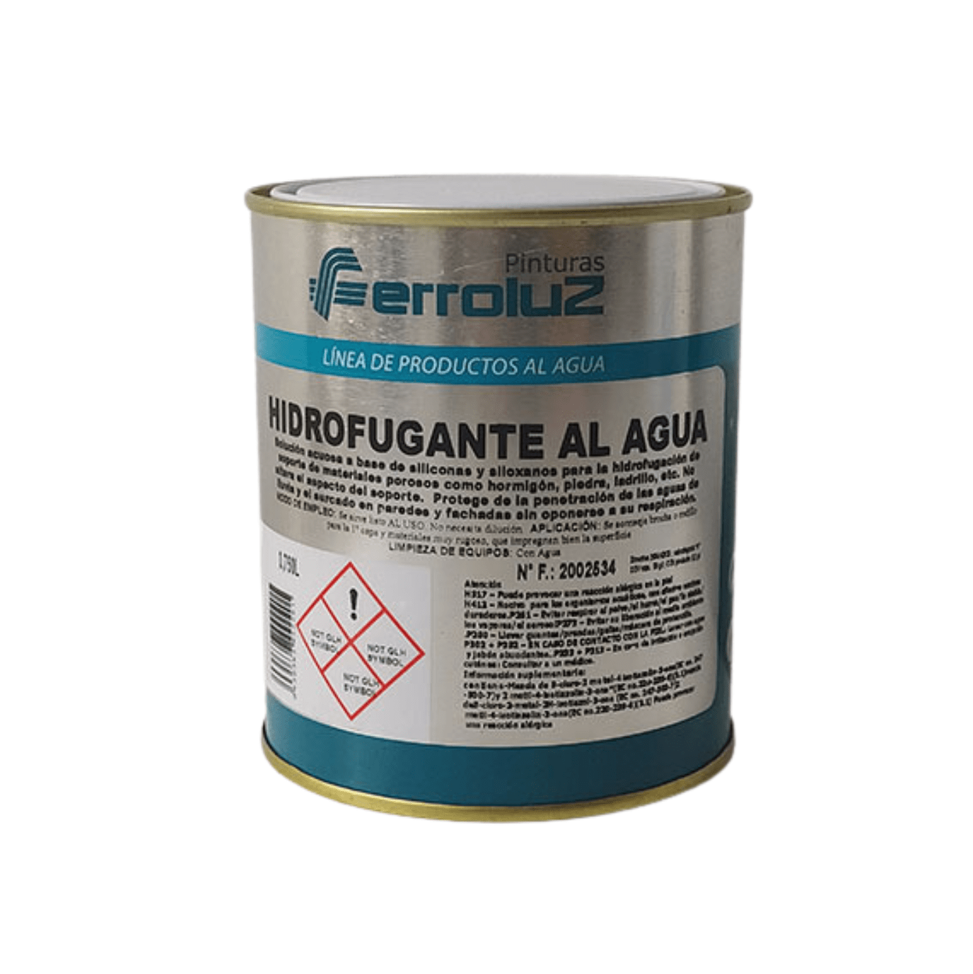 Hidrofugante al agua Ferroluz 750ml