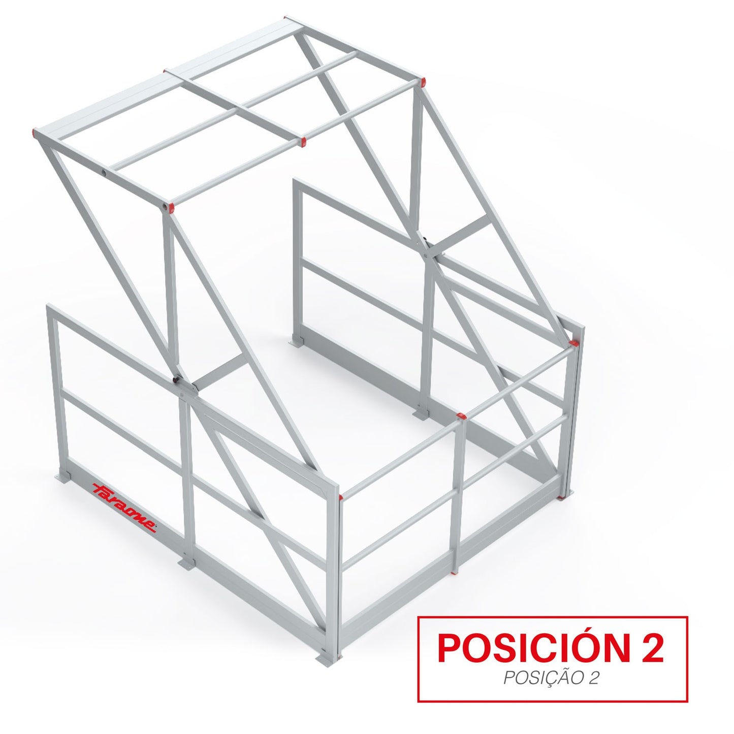 E-SAFETY | Barandilla basculante de seguridad en aluminio