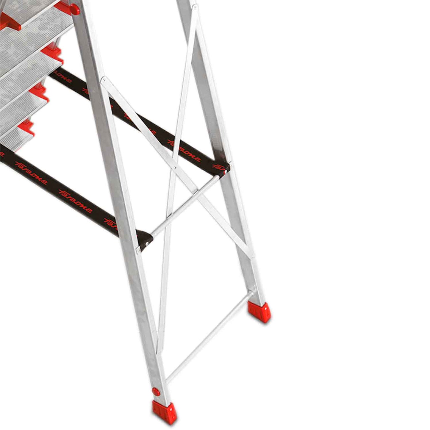 ELEGANCE | Escalera de tijera con peldaños cómodos